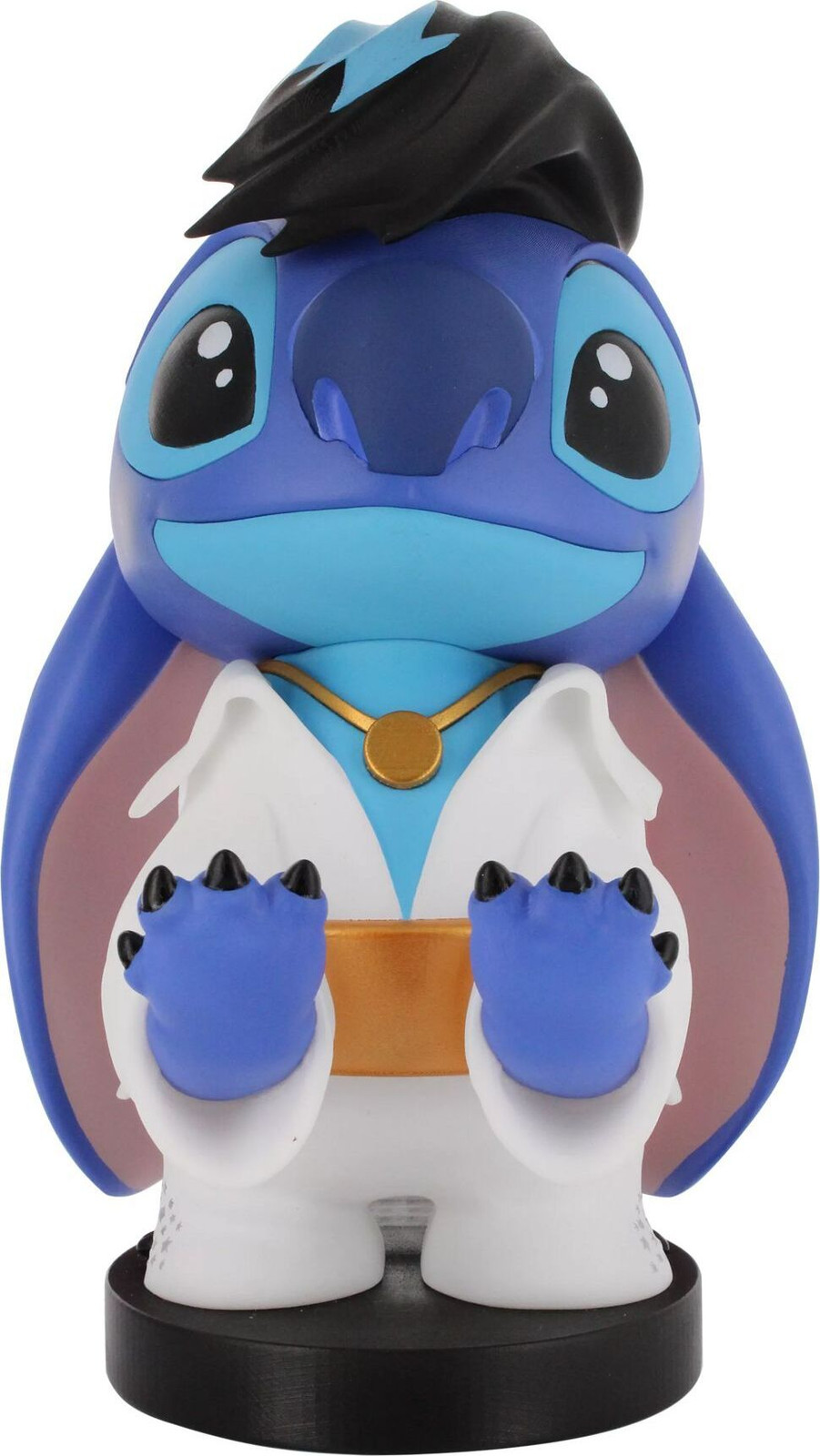 Cable Guys Disney Stitch Elvis Figurine - Accessoirehouder voor oortjes, smartphone of kleine accessoires - 20 cm