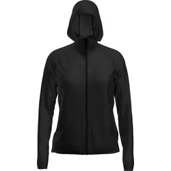 Icebreaker Damen 150 MerinoFine Ace Zip-Hoodie - M - Black