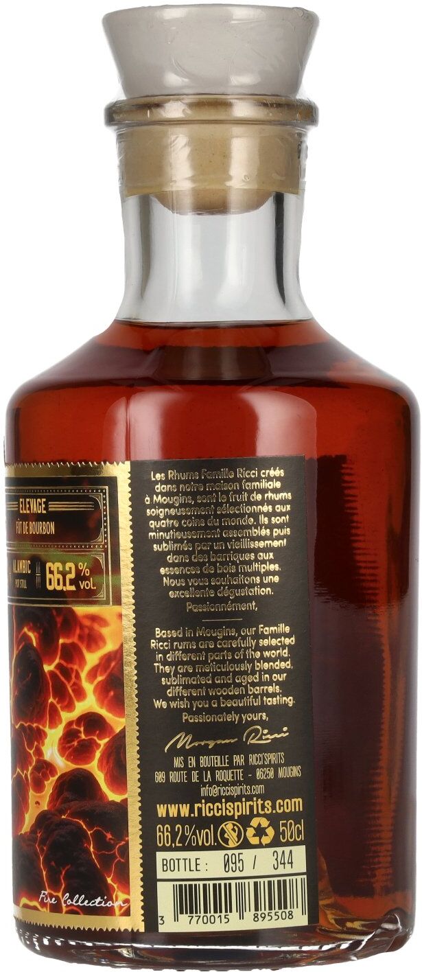 Famille Ricci Australie Rare Single Cask Rhum Vieux 2007 66,2% Vol. 0,5l