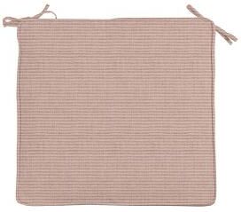 Replacement Chair Cushion - 20x19 - Box Edge, Oxford Stripe Clay - Ballard Designs