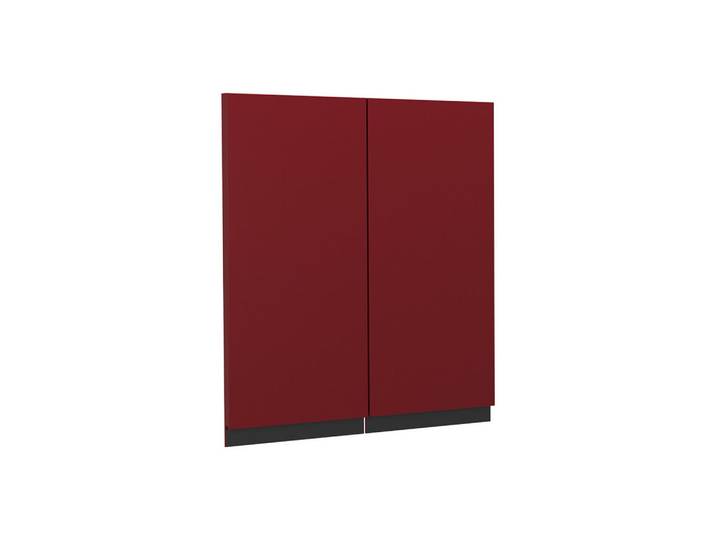 Vicco Küchenfront R-Line Rot 59.2 x 59 cm Möbelfront für den Hängeschrank, Holzwerkstoff, Rechteckig, 59.2x59x1.6 cm, Küchen, Küchenmöbel, Küchenschränke, Küchenoberschränke