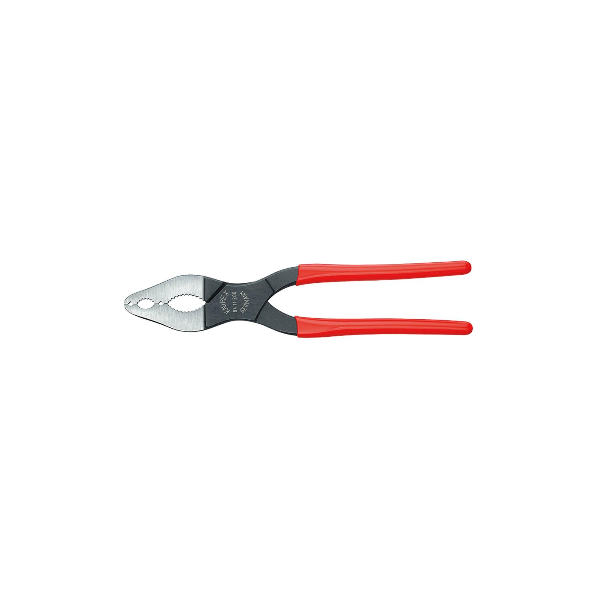 Knipex Fahrzeug-Konuszange schwarz atramentiert mit Kunststoff überzogen 200mm (84 11 200)