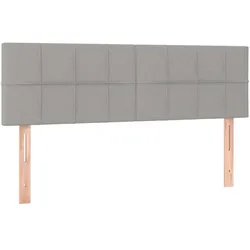 vidaXL, Boxspringbett, Lucan (Block mit Quadraten) (140 x 190 cm)