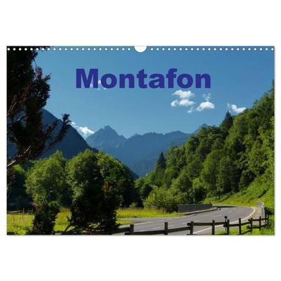 Montafon (Wandkalender 2026 DIN A3 quer), CALVENDO Monatskalender