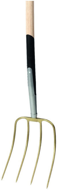 floraworld Fourche à fumier 220 mm 4 dents avec manche (018819)