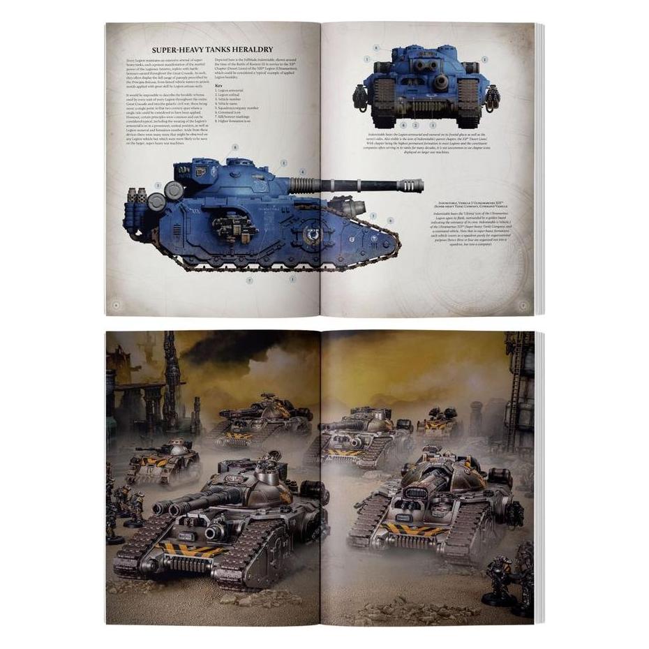 Games Workshop Warhammer 30k - Journal Tactica? Mailed Fist: Legiones Astartes Super-heavy Tanks (En) (Papier) (31-152)