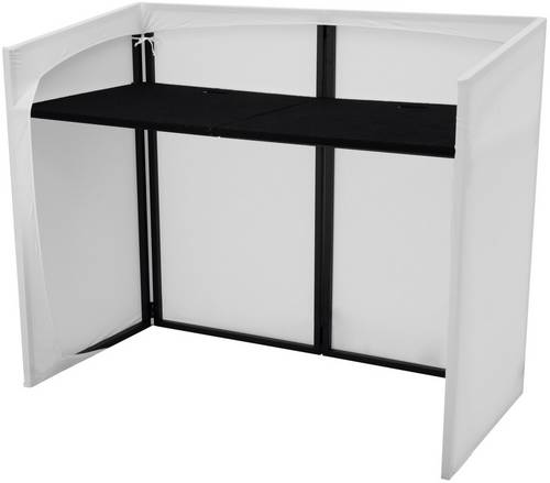 Omnitronic Mobile DJ Stand Mobiler DJ-Tisch Stahl