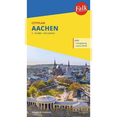 Falk Cityplan Aachen 1:15.000, Sonstige von , MairDuMont, 978-3-8279-0146-0