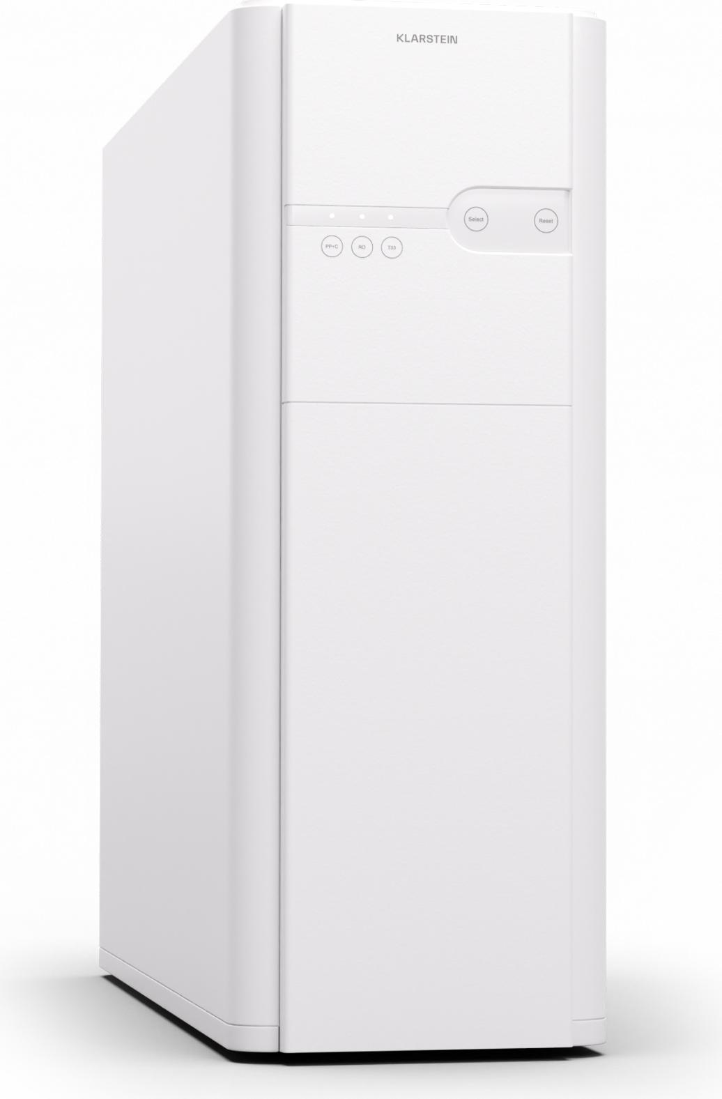 Klarstein Osmose-Wasserfilter-System für Umkehrosmose, 400GPD Untertisch Wasserfilter-System für Trinkwasser, 5-Stufen-Filtration, 3 Filter, Erreicht 99,99% Reinheit, Schnelle RO-Umkehrosmoseanlage