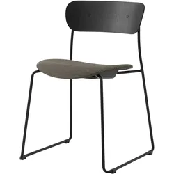 &Tradition Pavilion AV52 Stuhl, eiche schwarz lackiert / fuse 0351