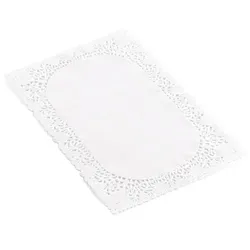 MONOUSO - Spitzenpapier Rechteckig weiß "Litos" 30x40cm (1.000 Stück)