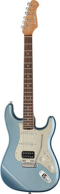 Harley Benton ST-Modern Carlos  Asensio IBM Ice Blue Metallic Gloss