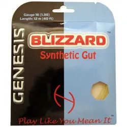 Tennissaite - GENESIS Blizzard Synthetic Gut - 12 m
