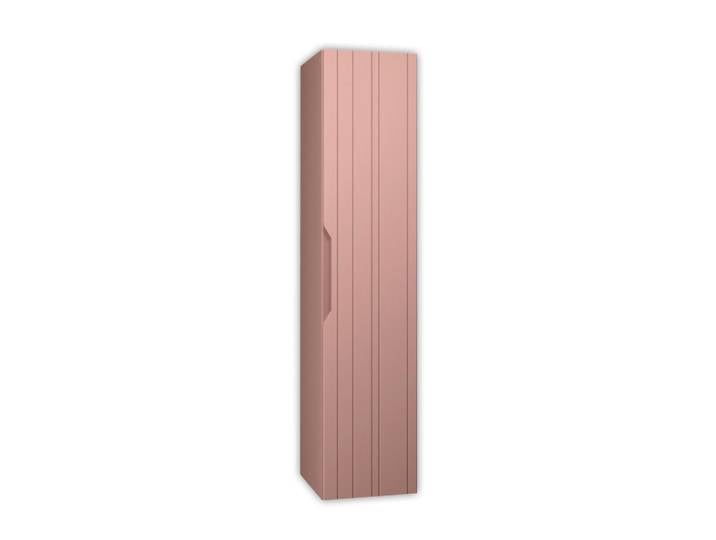 Colonne bain en MDF rose poudré