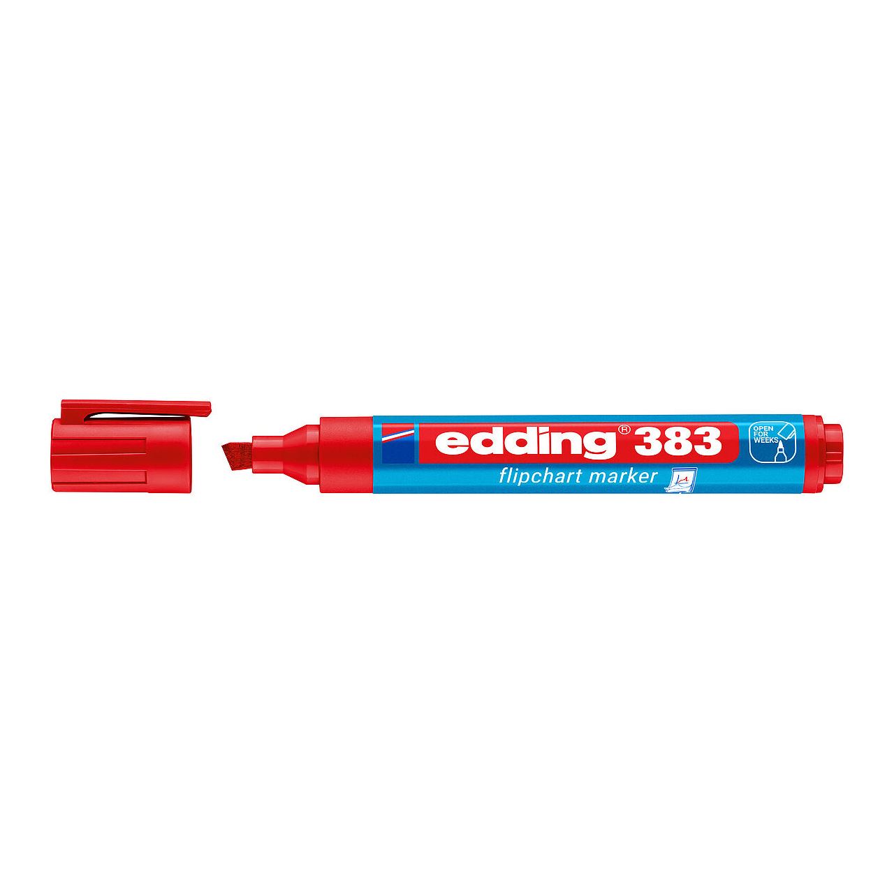 edding 383 Flipchart-Marker rot 1,0 - 5,0 mm, 10 St.