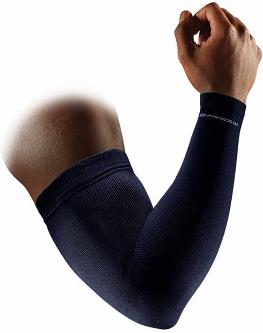 McDavid Elite Compression Arm Sleeves / Pair  8837R  -kompressiohiha, pari (Sini/Musta) - L