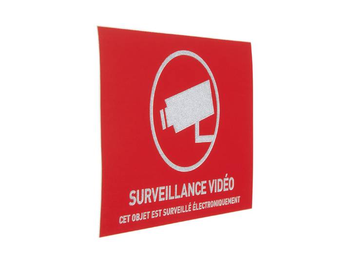 Abus Warnaufkleber Videoüberwachung