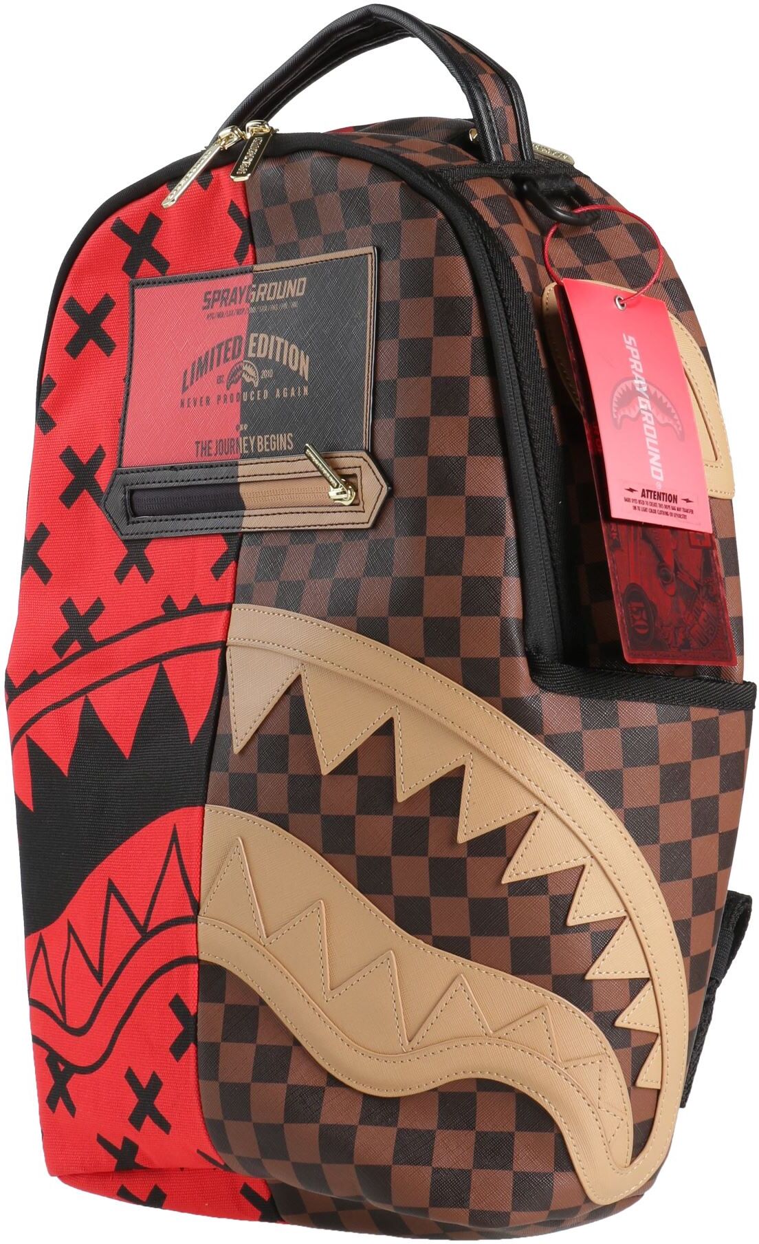 Sprayground Mochila Hombre Rojo -- Hombre