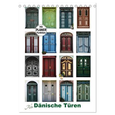 Alte Dänische Türen (Tischkalender 2026 DIN A5 hoch), CALVENDO Monatskalender