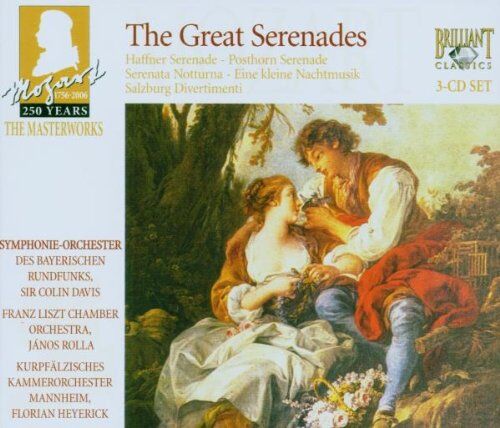 Various - The Great Serenades - Preis vom 11.10.2026 03:10:56 h