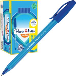 Papermate Kugelschreiber InkJoy 100 ST, S0957130, Gehäuse blau, Schreibfarbe blau, 50 Stück
