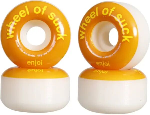 Skateboard Rollen Enjoi Wheel Of Suck 99A 4 Stk. (51mm - Orange)