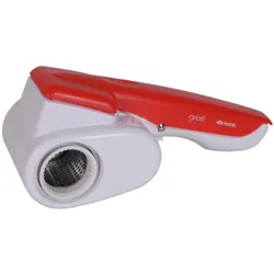 Ariete 440 Käsereibe, Küchenreibe, Rot, Weiss