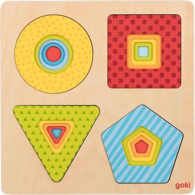 Schichtenpuzzle Formen