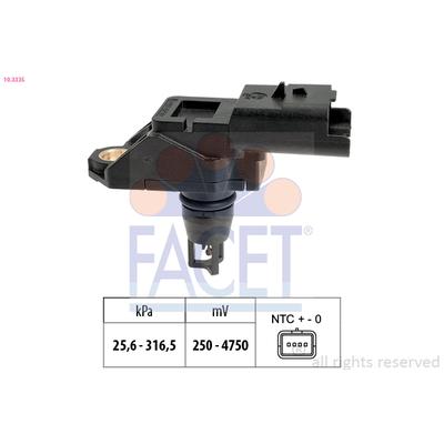 FACET Sensor, Saugrohrdruck Luftdrucksensor, Höhenanpassung Made in Italy - OE Equivalent 103335 für GM DS