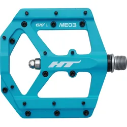 Pedale ME03 CNC Cromoly / 260 (Paar) g / mattblau