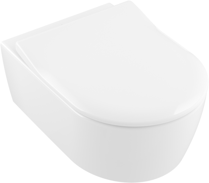 Villeroy und Boch Avento WC-Sitz 9M87S101 weiß, Quick-Release Scharniere, Softclosing