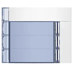 BTicino 352032 Frontblende Ruftasten- modul SFERA 3RT Allwhite