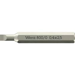 Wera 05058101001 800 Micro Schlitz-Bit Antrieb: 5/32 (4 mm) Abtrieb: Kreuzschlitz Phillips 2.5 mm
