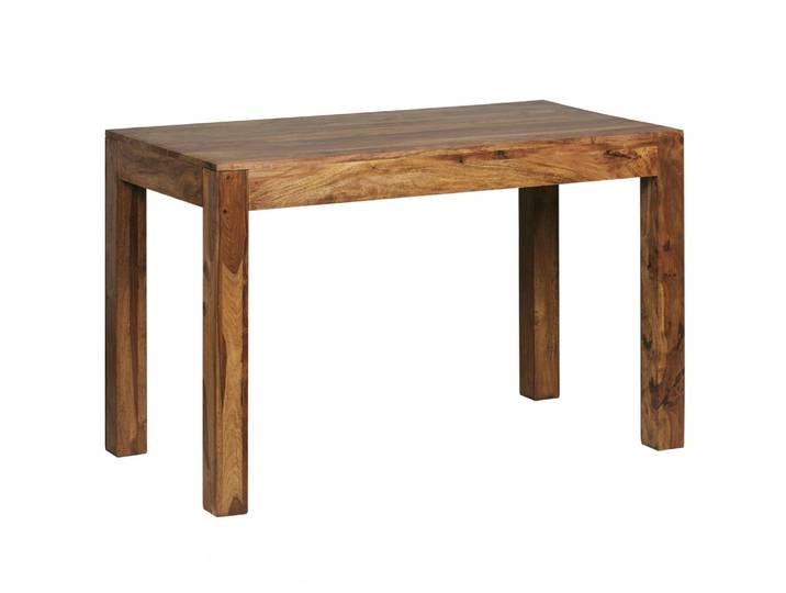 Esstisch Mibia , 120x60 , Sheesham Holz massiv , dunkelbraun