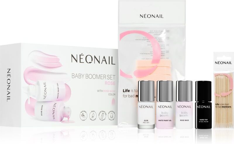 NEONAIL Baby Boomer Set Rose set for the perfect manicure shade Rose 1 pc