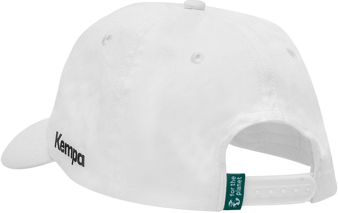 Snapback Cap KEMPA "Cap Basecap", Herren, Gr. NOSIZE, weiß, Obermaterial: 100% Baumwolle CO(Bio)., Caps Snapback Cap