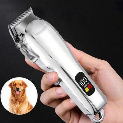 Inspired Living QuietCut Pro Cordless Dog Grooming Clipper Kit Low Noise Rechargeable Pet Hair Trimmer With Scissors QuietCut Pro Cordless Dog Grooming Clipper Kit Low Noise Rechargeable Pet Hair Trimmer With Scissors