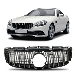 GT Chrom & Schwarz Kühlergrill passend für Mercedes-Benz SLC (R172) 2016-2020