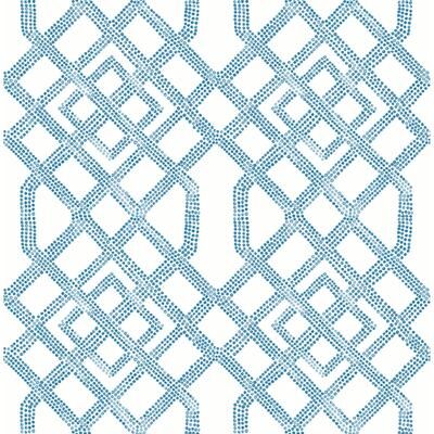 NuWallpaper Blue Tanner Peel & Stick Wallpaper