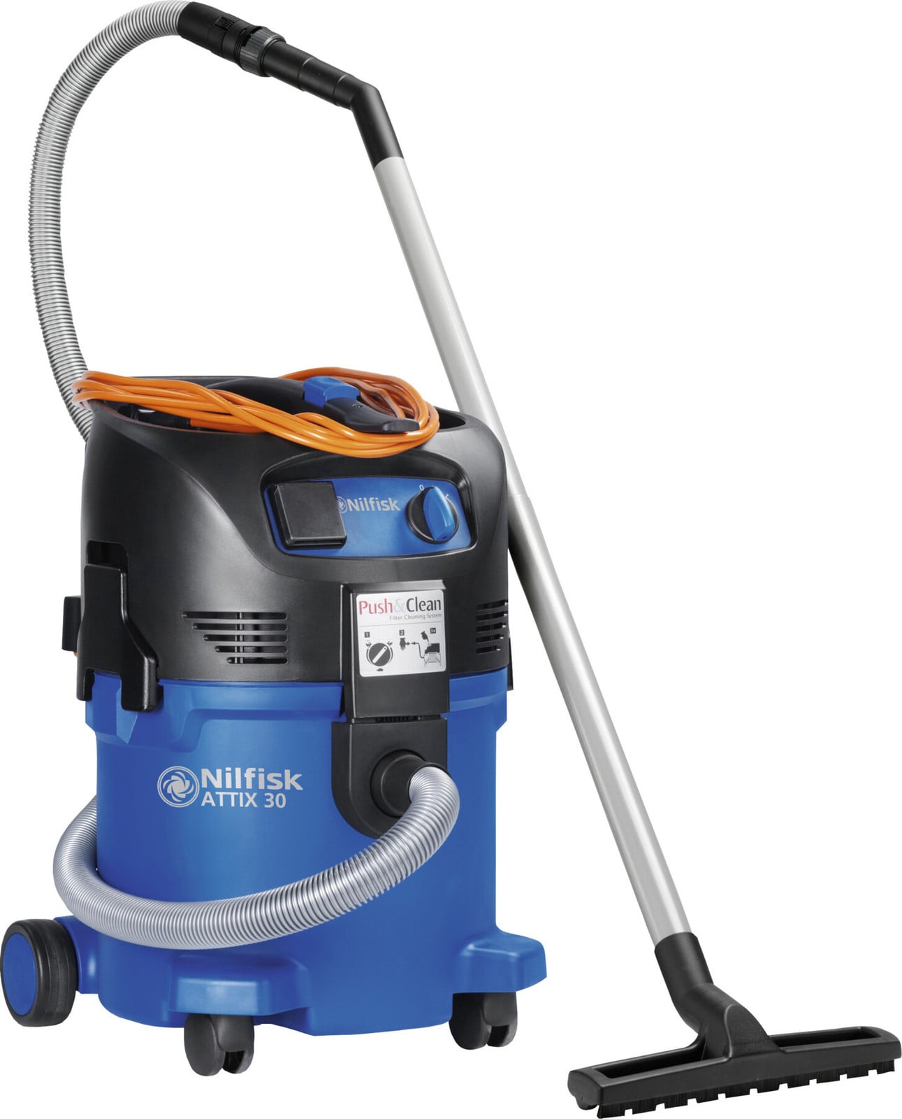 Nilfisk ATTIX 30-11 PC nat- en droogzuiger, 1200 W, 30 liter