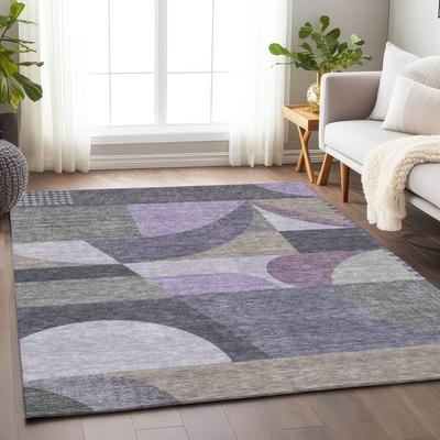 Addison Rugs Machine Washable Indoor/ Outdoor Gatsby Modern Chantille Rug