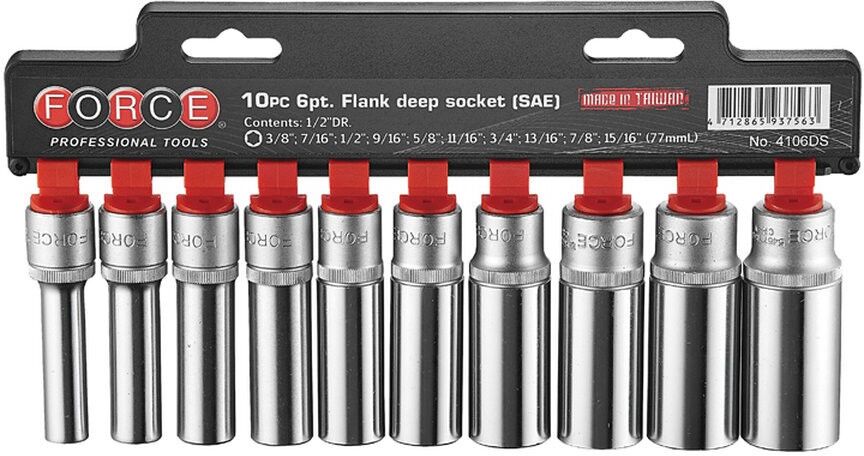 FORCE 4106Q Socket set