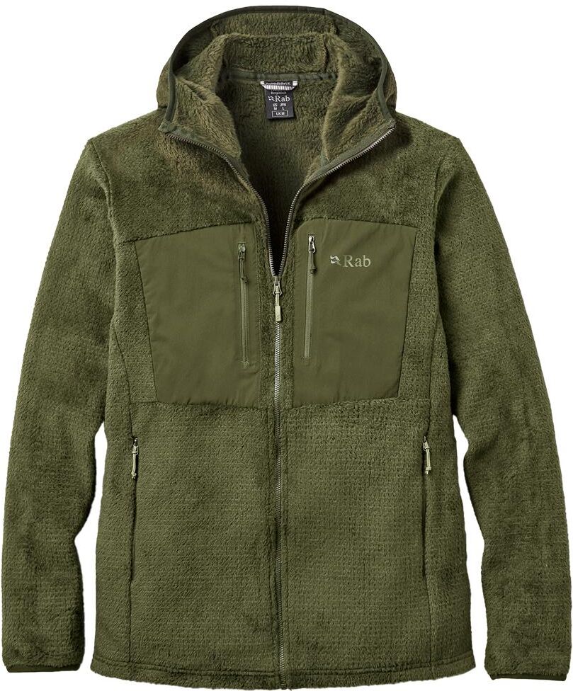 RAB  - Granitic Hoody Army - XL - Polaire