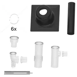 Grundbausatz C(14)3x DN110 starr Abgassystem