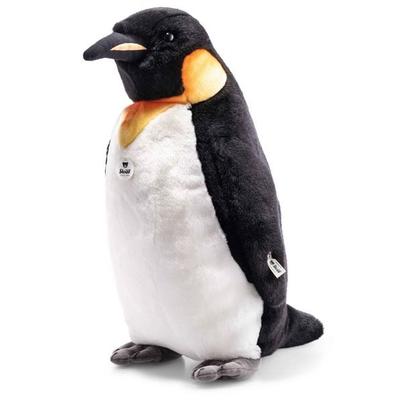 Steiff 075902 - Palle Königspinguin, stehend, Plüsch, 52 cm