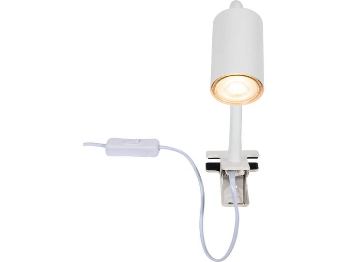 Bürolampe Morris Weiss Eisen H 41.5 cm - Bürolampe