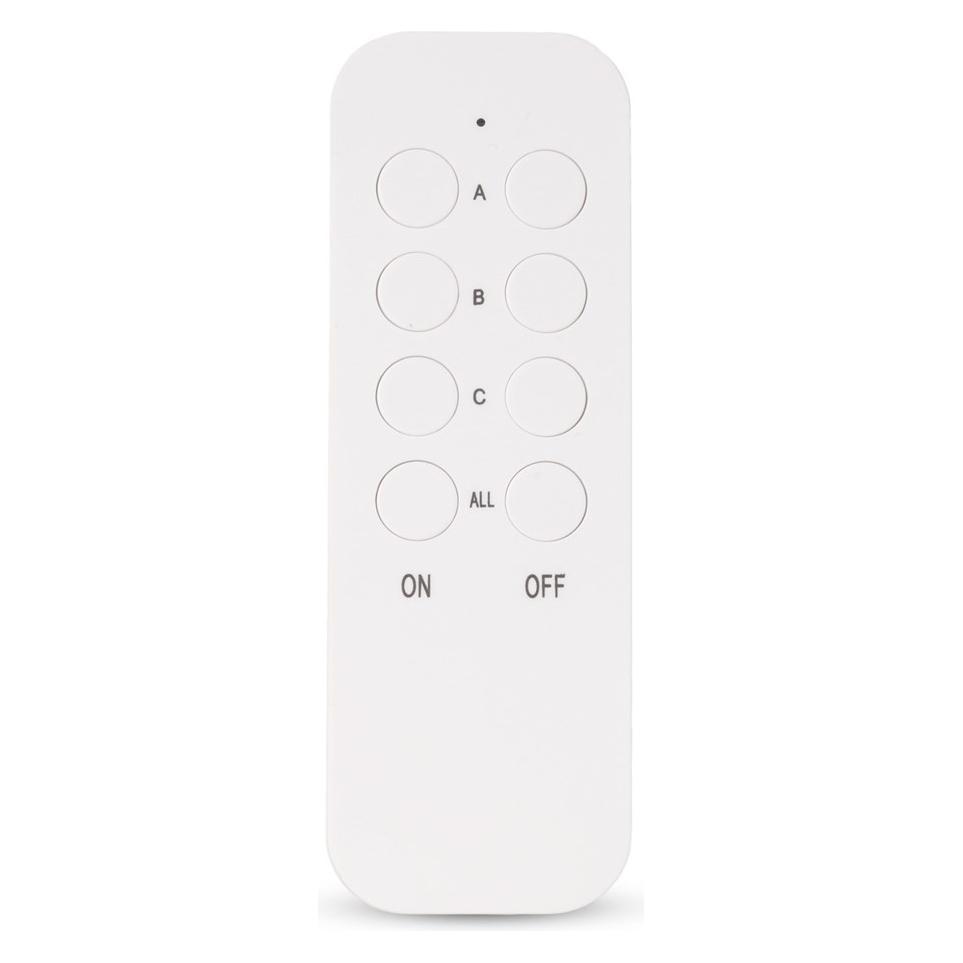 Entac IR Steckdoseadapter Ferngesteuert, 3er Set weiss (Infrarot) (ES-3S-RC)