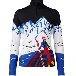 KRIMSON KLOVER Baselayer Apres Anyone Top, Größe S in Blau Blau