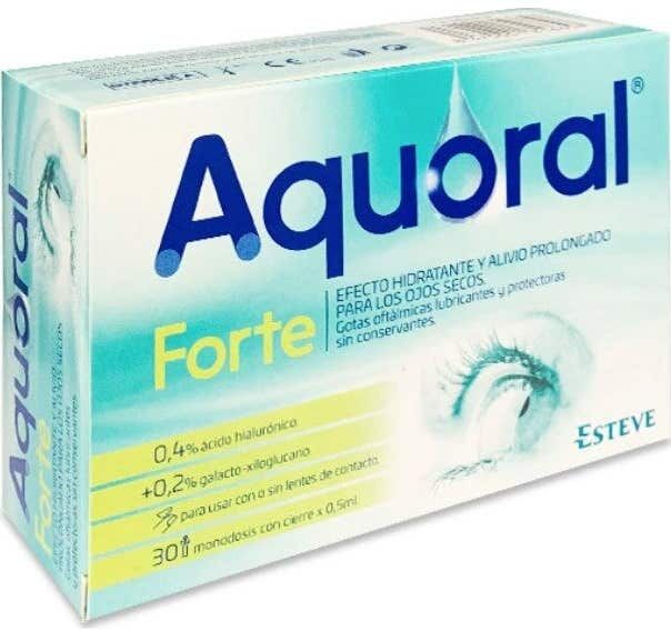 Aquoral Forte Gotas Oftálmicas 30monodosis