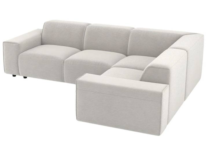 Ecksofa Venus / Farbe: Weiss